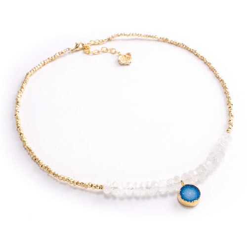 Andrea Necklace (Multiple Stone Options)